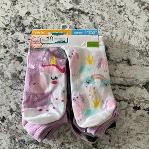 Girls No Show Socks